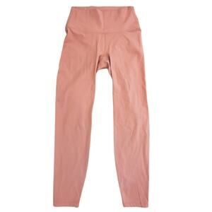 Muscle Republic Luxe 7/8 Tights Coral Yoga Gym Smoothing Leggings Small